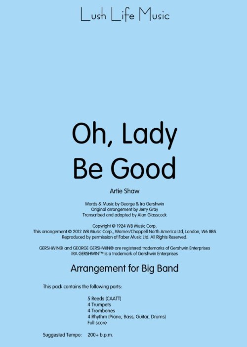 LADY BE GOOD (Artie Shaw)